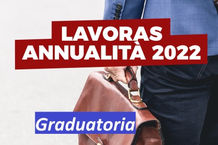 BANDO LAVORAS - GRADUATORIA DEFINITIVA