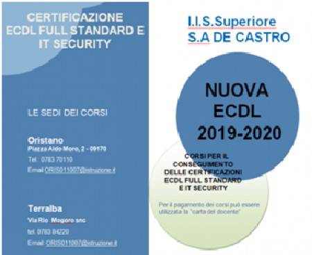CORSI PER NUOVA ECDL