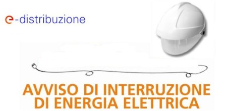 Avviso di interruzione energia elettrica