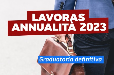 BANDO LAVORAS - GRADUATORIA DEFINITIVA