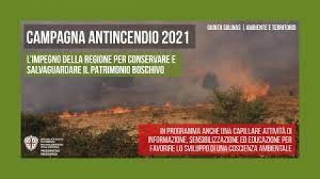 PRESCRIZIONI REGIONALI ANTINCENDI 2021
