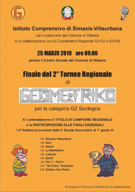 Finale del 2° Torneo Regionale di GEOMETRIKO